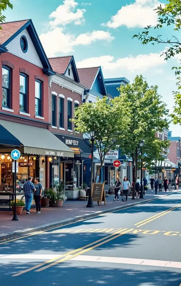 Catonsville, Maryland market view